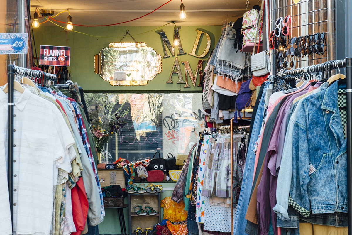The new Make Do and Mend shop in Brixton.